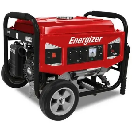 ENERGIZER Groupe électrogène essence de chantier 5500 W 5000 W – Système AVR EZG6000