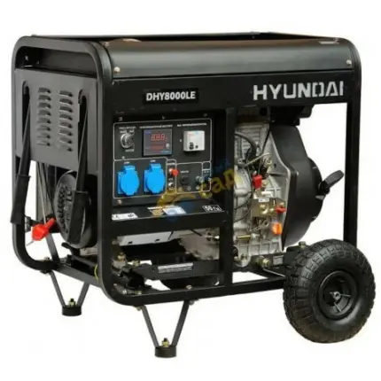 Groupe électrogène diesel Hyundai 6500w DHY8500LEK mono