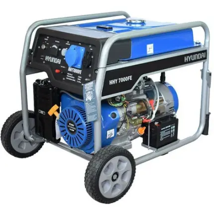 HYUNDAI Groupe électrogène essence 5500W déma élec AVR HHY7000FEK
