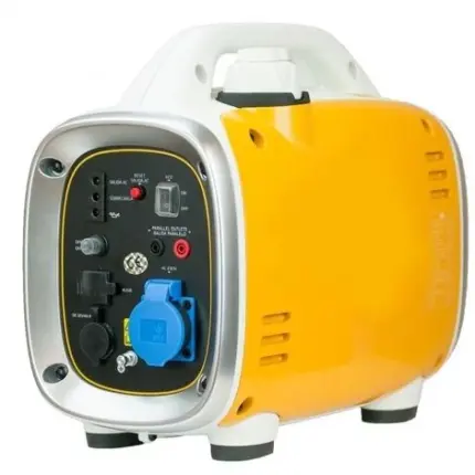 KOMPAK Groupe électrogène 900W Essence 230V Inverter insonorisé KGG9i – jaune