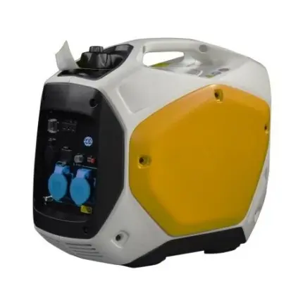 KOMPAK Groupe électrogène 2200W Essence 230V Inverter Insonorisé KGG22i – jaune