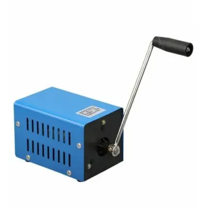 Perle rare Générateur à manivelle haute puissance, générateur de charge USB de charge Dynamotor d’urgence pour le camping Activités de plein air