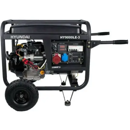 HYUNDAI Groupe Electrogène AVR 6600W HY9000LEK-3 – 8.2kVA