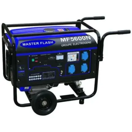 MASTER FLASH Groupe electrogene a essence 5500W avec kit chariot MF5600N