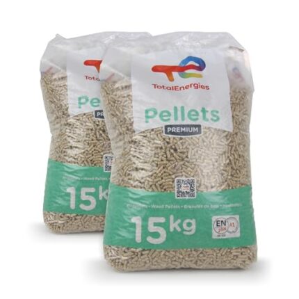 Pellets TotalEnergies 15 kg – Qualité certifiée ENplus A1
