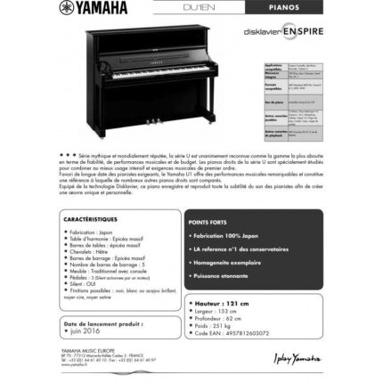 Yamaha U1 Enspire – Disklavier